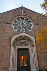 Fototapeta premium The old town of Bologna, Italy