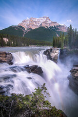 athabasca falls, jasper, national park, alberta, canada
