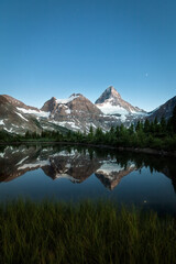 mount assiniboine provincial park, british columbia, canada