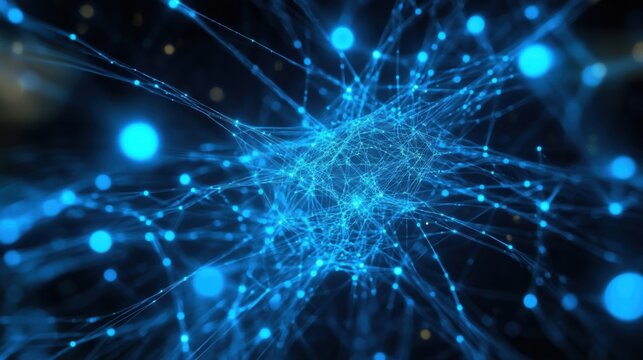 Quantum AI Computing Matrix Processing High-Speed Data