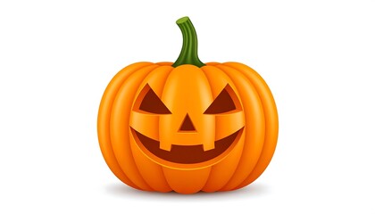 Carved Halloween Pumpkin.