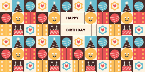 Background for a birthday party.