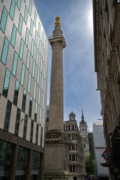 The Monument to the Great Fire of London