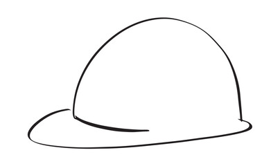 hardhat drawing back color object icon hardhat helmet industry architect blueprint headwear construction site safety engineer hardhat tool equipment business project manager constructure september 
