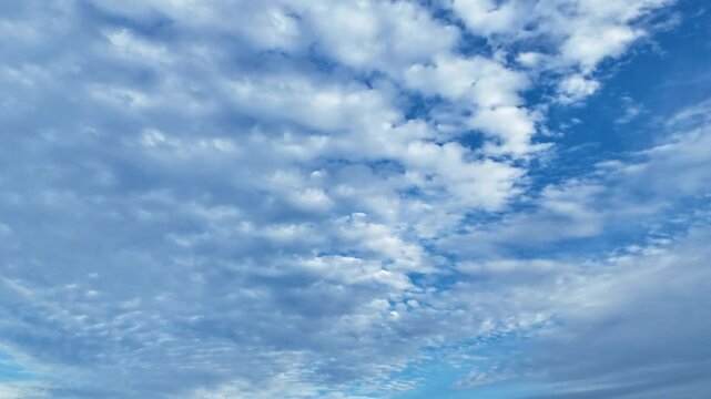 Cirrocumulus stratiformis clouds are high-altitude, white patches or layers with small cloudlets arranged in ripples or rows, often covering the sky in delicate, sheet-like patterns of beauty.

