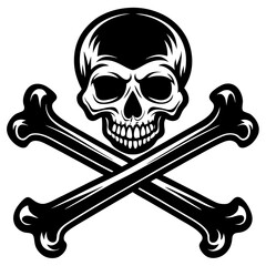 pirate skull and crossbones