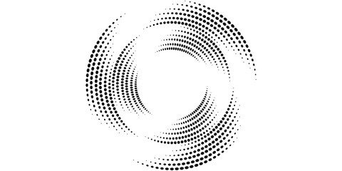 Concentric circles geometric element eps 10