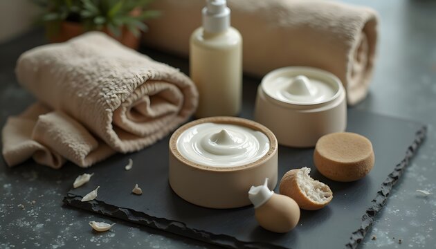 Luxurious Spa Day Indulge in Creamy Body Lotion and Relaxing Treatments