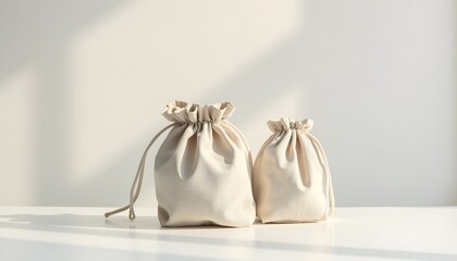 Eco-Friendly Cotton Drawstring Bags Sustainable Packaging and Storage Solution