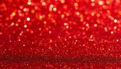 Red Glitter Sparkle Background.