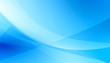 Abstract Blue Curves Background.