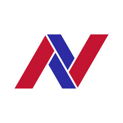 Letter N logo icon design template