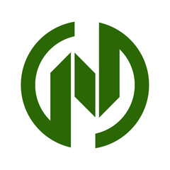 Letter N logo icon design template