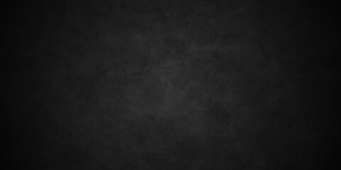 Obraz premium Black texture chalk board and black board background. stone concrete texture grunge backdrop background anthracite panorama. Panorama dark grey black slate background or texture.