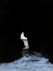 cave in the sea