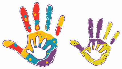 International Lefthanders Day Vector Illustration.eps