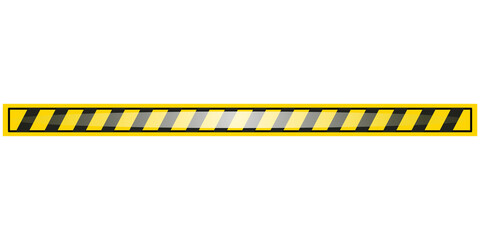 Caution Tape Police Illustration Set 