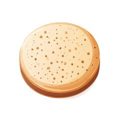 My Simple flat 2D icon, yeast pack isolated on a transparent background, vector, flat design, animation design, simple flat 2D icon, minimalist design, clipart. eps