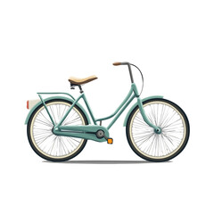 Fototapeta premium My Simple flat 2D icon, bicycle isolated on a transparent background, vector, flat design, animation design, simple flat 2D icon, minimalist design, clipart. eps