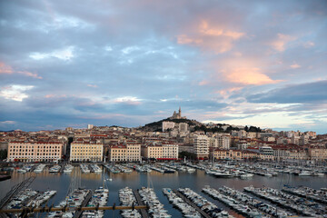 A vibrant view of Marseille’s bustling port and colourful streets, blending coastal life with rich culture and French charm.