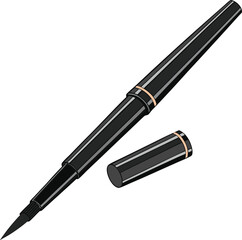 vector illustration eyeliner icon isolated on a transparent background.