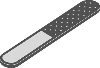 Nail Buffer Vector Icon