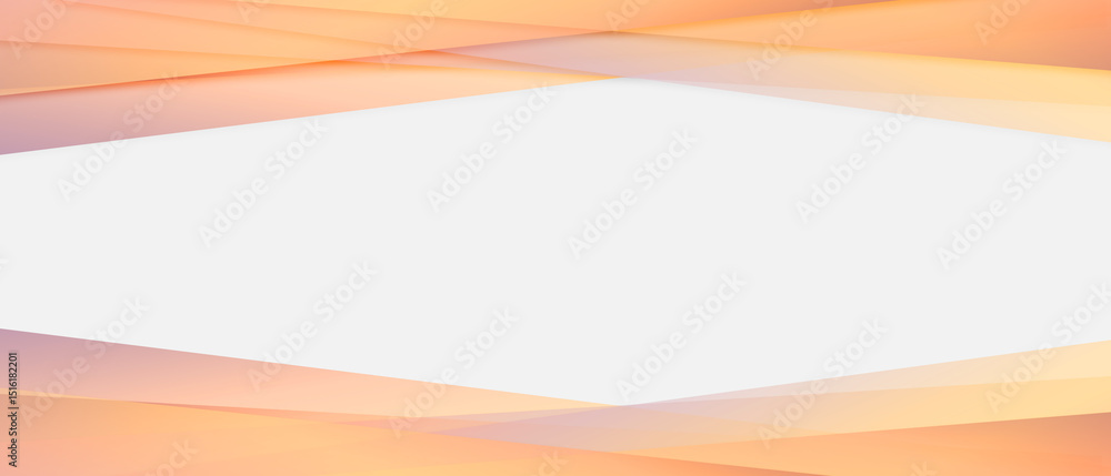 Poster abstract geometric purple color shiny overlapping layer on white background