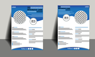 corporate identity or modern template Flyer Design