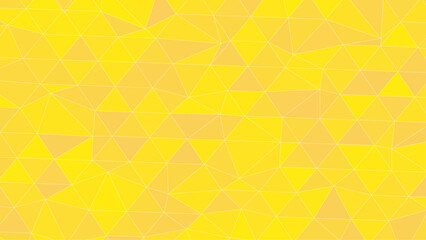 Yellow Background With Triangle Pattern, Vector, Illustrations