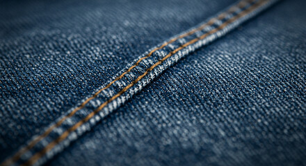Fototapeta premium Denim Weave Detail