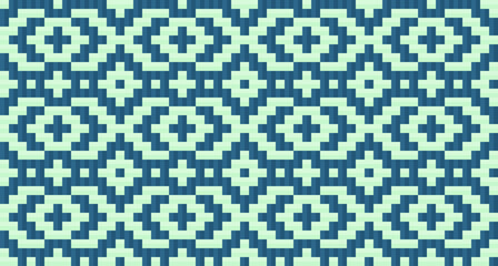seamless traditional woven pattern called Anyaman