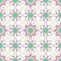 Abstract pattern design, floral pattern, geometric background