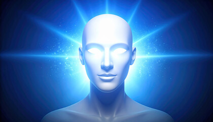 A masked figure removing their mask to reveal a radiant face of truth, with darkness