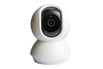 Wifi security home ip camera in PNG isolated on transparent background