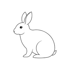 The Omilteme Cottontail A Rare Rabbit From Mexico On A Simple White Canvas
