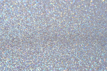 Abstract iridescent glitter background texture