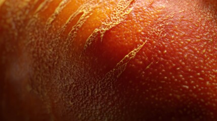 Fototapeta premium Close-up citrus fruit peel texture