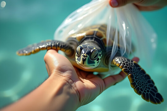 Protect sea turtles  Protect the oceans.
