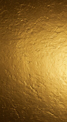 Golden Textured Surface with Light Reflection - Abstract Background