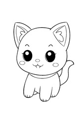 coloring book with cartoon character