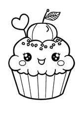 coloring book with cartoon character