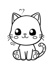 coloring book with cartoon character