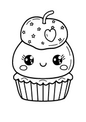 coloring book with cartoon character