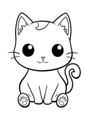 coloring book with cartoon character