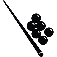 black and white balls on white