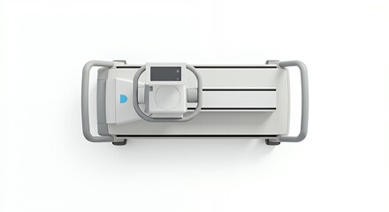 Top View of Modern Portable X-ray Machine for Medical Imaging