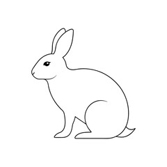 Obraz premium Rare Riverine Rabbit Illustration for South African Wildlife Conservation