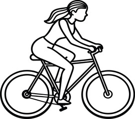 Silhouette Collection of Bicycles and Tricycles &ndash; Vector Illustration