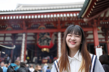 East Asian woman