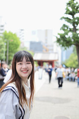 East Asian woman
